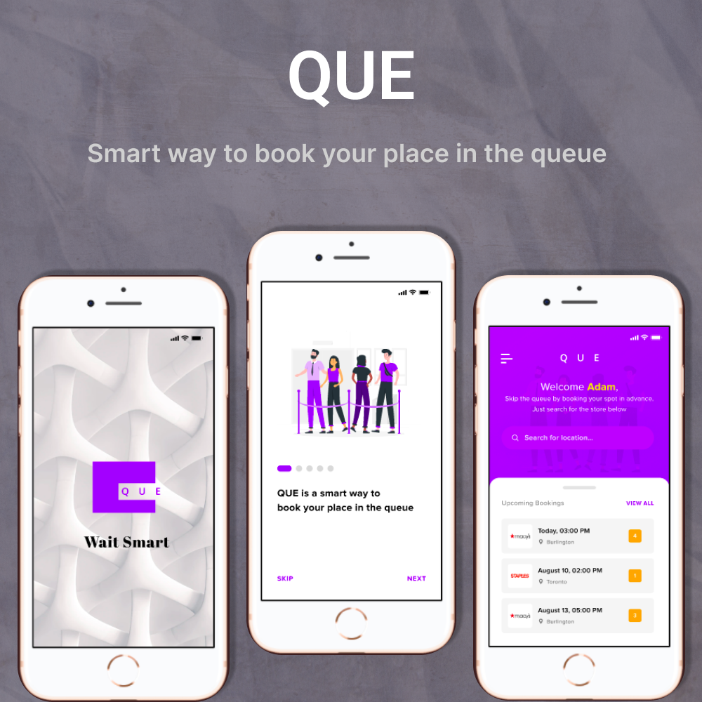 QUE – Smart Queue Management